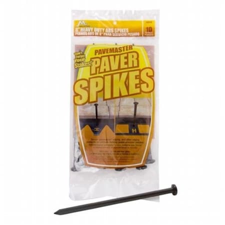 Master Mark Plastics 12210 8 In. ABS Paver Spikes; Pack Of 10